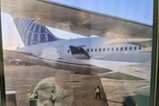 紐澤西機場兩架飛機意外相撞　機翼部份折斷所幸無人受傷