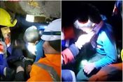 土耳其７歲童受困瓦礫堆70小時　救援隊「鑽縫」抱出幸運獲救