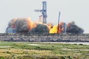 影/SpaceX星艦完成首次靜態點火　預計半個月後升空成史上最強火箭