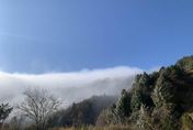 影/結冰世界變夢幻仙境！ 太平山湧現罕見雲瀑