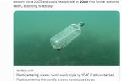 大海將成塑膠焚墳場！研究：全球海洋塑膠量2040年前恐增近3倍