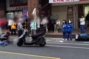 影/台灣最美風景無誤！3國中妹路見男子遭撞飛　冰淇淋和書包丟一邊秒衝救援