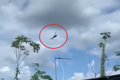 影/「空中瘋狂旋轉」駭人畫面曝！哥倫比亞軍用直升機墜毀4死2傷