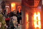 影/印尼購物中心晚間大火　至少20名人仍受困