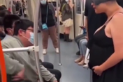 影/上海孕婦地鐵上逼男子讓座遭拒　囂張態度引爆網友熱議