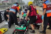 快訊/台南運河女子落水　17人救起她送醫、鬼門關搶回一命