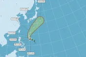 「谷超」最快今晚轉中颱　週末起鋒面靠近恐有致災性降雨