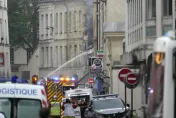 影/巴黎市中心驚傳氣爆！建築物倒塌至少37傷　數百消防人員急灌救