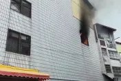 台中大里民宅驚傳火警　2人受困頂樓獲救幸無傷