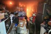 快訊/台南民宅清晨遭祝融　隔壁棟3樓也遭殃被煙燻