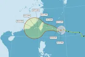 海葵颱風/路徑南修、晚上八點半發布海警！周六晚起風強雨驟炸至下周三