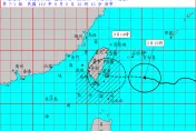 海葵颱風/陸警擴大「增5縣市」！花東入夜雨彈開轟　警戒區一次看