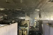 快訊/新竹湖口科技廠火警、4樓網路設備燃燒　整間辦公室熏到焦黑