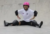 杭州亞運/11歲滑板女孩決賽3輪都出現失誤　林逸凡第8名收場