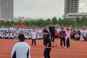 影/高中生運動會表演「安倍遇襲」橋段　師生一片歡呼引撻伐