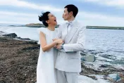 快訊／蕭敬騰宣布結婚！公開海邊婚紗照獻吻超甜蜜