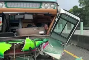 快訊/收押了！雲林國道4死慘劇遊覽車司機「坦承開快車」遭聲押獲准