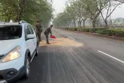 陸軍十軍團戰車油管爆裂　拖離後清掃、人員均安