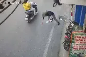 柏油坑洞害命！　越南72歲翁摔跌車道...下秒遭輾「嘴噴鮮血」亡