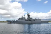 澳洲軍艦航經台灣海峽　國防部：全程掌握