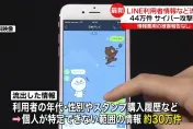 韓國母公司遭駭客攻擊！　日本LINE「逾44萬筆個資」外洩