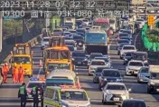 快訊/上班族注意！國道1南向新竹段「3車追撞」　現場紫爆回堵5公里