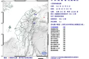 快訊/台東外海規模5.1有感地震「花蓮最大震度2級」　北部明顯「抖一下」