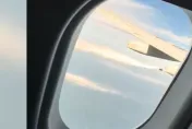 影/又來！東方航空班機發生機械故障　乘客拍下飛機「緊急放油降重」畫面