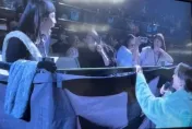 不忍了！林宥嘉唱到直奔丁文琪座位！無預警夫妻合體「怎麼那麼漂亮」