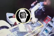影/千萬「理查德米勒」名錶遭劫案　藏鏡人坦言用通訊軟體「找人幹票大的」