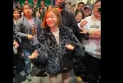 影/南韓女神在台跨年！野生DJ SODA信義區街頭大跳〈辣台妹〉　現場嗨爆