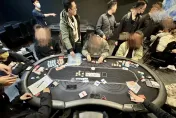 影/士林夜市藝廊暗藏德州撲克賭場　警突襲逮18人送辦