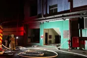 快訊/台南善化啤酒廠遭祝融！2樓配電盤箱起火　警消急趕抵打火半小時撲滅