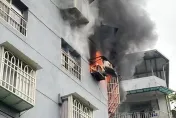 快訊/北投公寓大火！驚人烈焰燒出窗外　警消搶救中