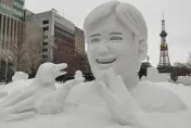 來看雪人版大谷！札幌冰雪節人氣夯　遊客：眼袋得再加強
