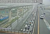 快訊/國道1號五楊高架車禍　4車連環撞嚴重回堵車速剩20