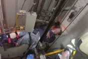 慘遭壓斷右小腿！北市工人執行電梯拆除　慘工安意外當場骨折送醫