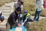 影/桃園旅遊團攀登石門山　68歲男突倒地吊掛送醫不治