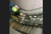 驚！重慶地鐵站「大片石磚砸落」孕婦後腦著地爆血　心跳2度驟停