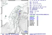 快訊/花蓮又震！17:54規模4.3地震　最大震度3級、新北1級