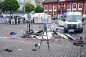 德國男子持刀攻擊反伊斯蘭集會6人受傷　1警察脖子被刺傷勢嚴重