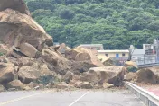 快訊/基隆台2線潮境公園路口山崩　疑有車遭埋「1傷1受困」