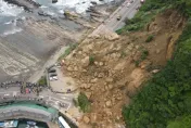 潮境公園山崩Day3！　25公尺高平台進駐「坡頂浮石將被清除」