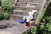 恐怖擊中瞬間！女遊客遭落石砸當場死亡　頭破血流倒地