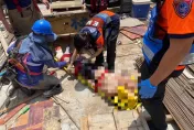 快訊/台南驚傳工安意外！63歲工人墜落B1　左腿開放性骨折送醫急救