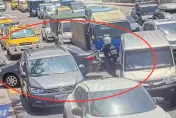 快訊/北市內湖詐騙車手拒捕開車衝撞　警攔截圍捕開2槍仍逃逸
