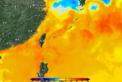 台灣周邊海溫燙翻了！比氣候值高2~3度　鄭明典曝1圖：海風調節失靈