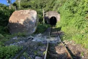 台鐵和仁隧道天降巨石砸壞鋼軌、電車線　估7/5搶通東正線雙線通車