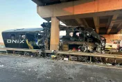 快訊/驚悚車禍畫面曝！巴西大巴高速撞爛「座椅外露」　釀10死42傷悲劇