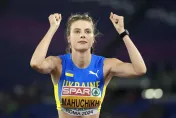影/烏克蘭美女「跳」破世界紀錄！一躍飛過2公尺10　巴黎奧運金牌在望
